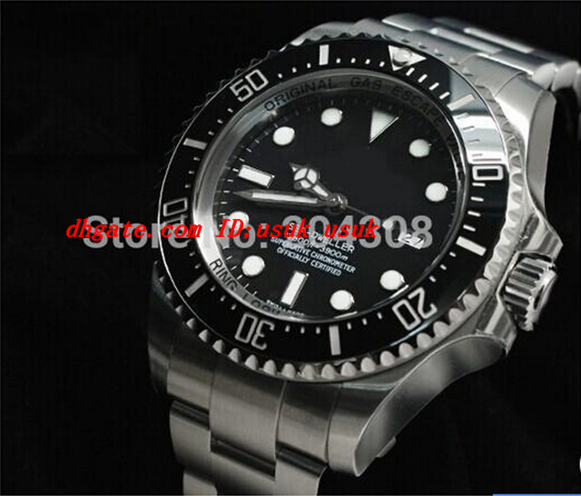 

Luxury Wristwatch Brand New Hot Sell 44MM Ceramic Bezel 116660 Automatic Mens Watch Black Men's Sport Wrist Watches