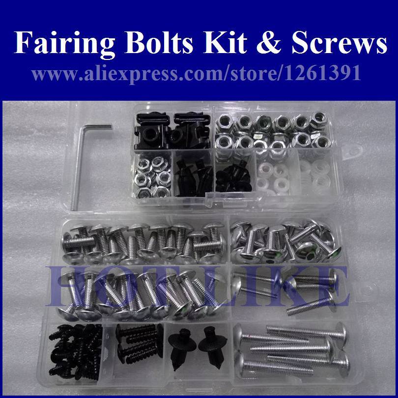 Motorcycle Fairing Bolts Kit Bodywork Clips Screws For Yamaha YZF R1 2007 2008 Motorcycle Fairing Bolts Kit Bodywork Clips Screws For Yamaha YZF R1 2007 2008