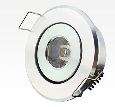 

Free shipping newest high power LED mini round circle Recessed Ceiling Down light 1W 3W LED cabinet lamp white aluminum
