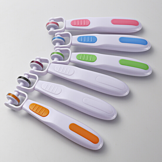 

180 needles Derma Roller Micro Needles eye face Therapy Care MNR derma roller 0.25mm-2.5mm interchangeble head