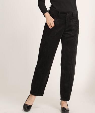 

Harem pants for women plus size corduroy high waist casual capris green red khaki black autumn spring trousers female dhb0703