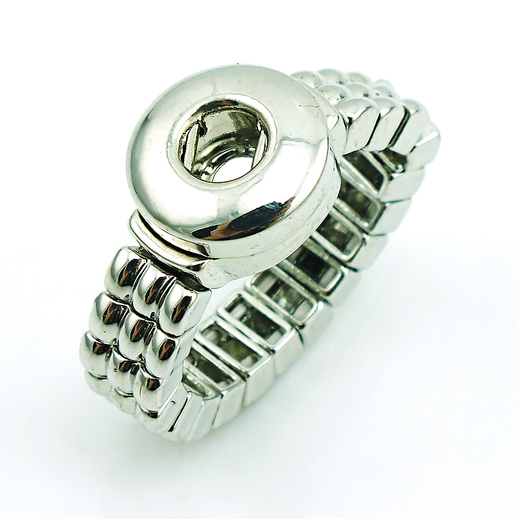 

New Arrival Brand Rings Fashion 12mm Snap Buttons Ginger Interchangeable High quantity Infinity Adjustable Rings Jewelry