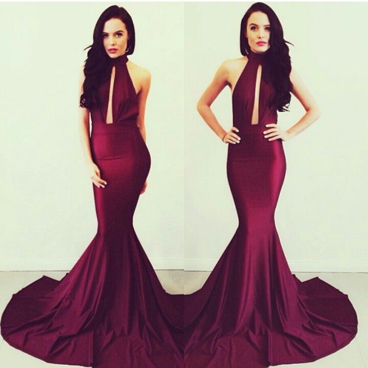 classy burgundy dress