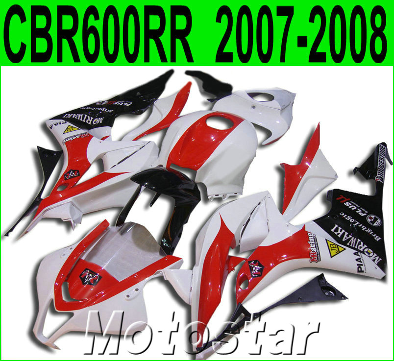 

High quality fairing kit for HONDA Injection molding CBR600RR 2007 2008 CBR 600 RR F5 07 08 red black white fairings set LY58, Same as the picture shows