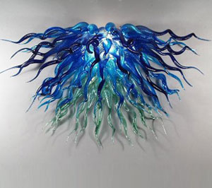 

Lamps 100% Mouth Blown Borosilicate Murano Glass Pendant-Light Art Color Pendant Home Crystal Ceiling Lamp