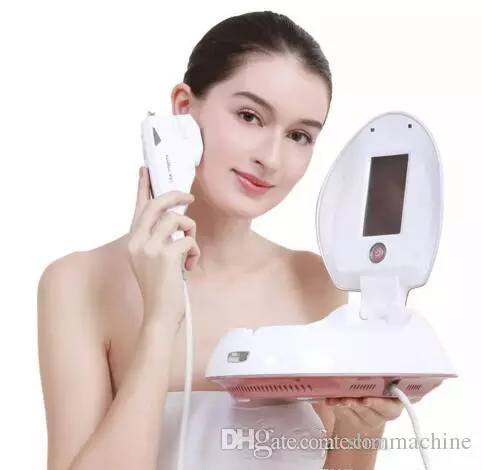 2022 Portable Magic Microdermabrasion Home Use 3 Heads Hifu Mini High Intensity Focused Ultrasound Hifu Ultrasonic Rf Face Lift Anti-Wrinkle Beauty