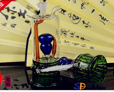 

Free shipping wholesale Hookah - Hookah glass [50 # inverted gourd pot, color random delivery