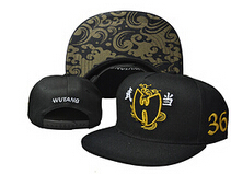 

Wholesale-New wu-tang clan bone gorras Adjustable Hip Hop Fashion wu tang snapback hat wutang leather baseball cap wutang clan bone gorras