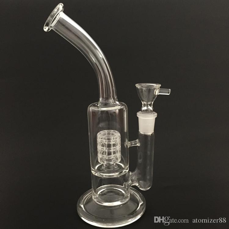 

Glass Water pipe Glass Bubbler Oil Rig 26cm Glass Bongs vs recycler bong water pipe fast shipping