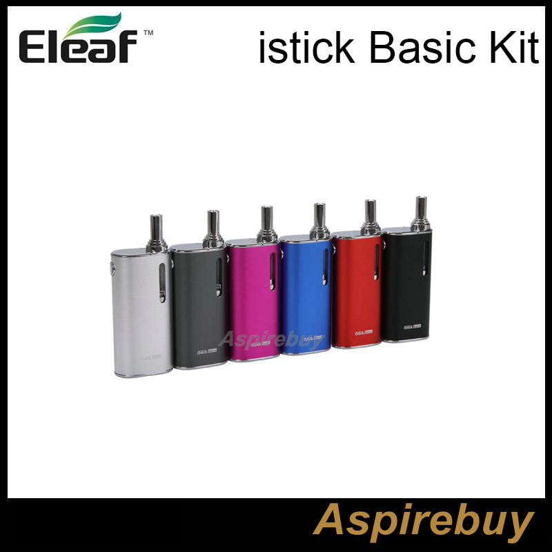 

Eleaf iStick Basic Starter Kit With 2300mah 8-25W istick Basic Battery 1.8ML GS Air 2 Atomizer Eleaf iStick Basic Starter Kit 100% Original, Red
