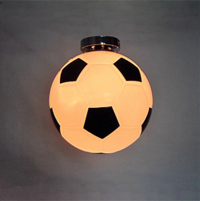 

Bar Glass football lamp & basket ball ceiling lamps Modern E27 led ceiling lights children room bedroom kid's room hanging light fixtures