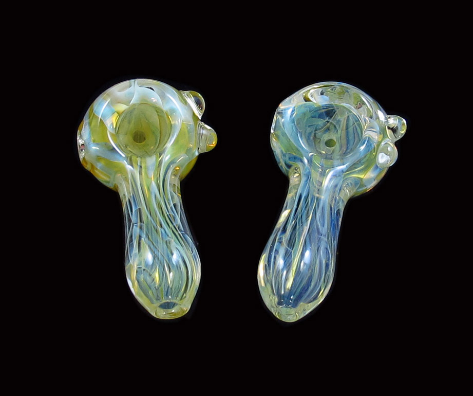 

WSC-1020 glass smoking pipes spoon pipe hand pipe 75MM