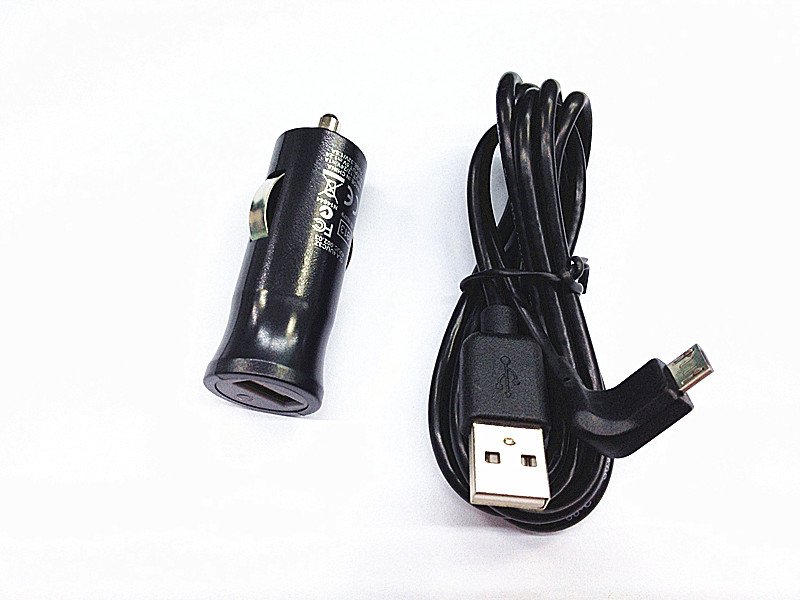 

Replacement Car Charger and Micro USB Cable for Tomtom Via 110 120 125 130 135, Black