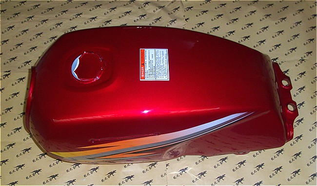 

HJ125K-2 HJ125-7A Motorcycle Fuel Tank Steel Gas Oil Tank Red