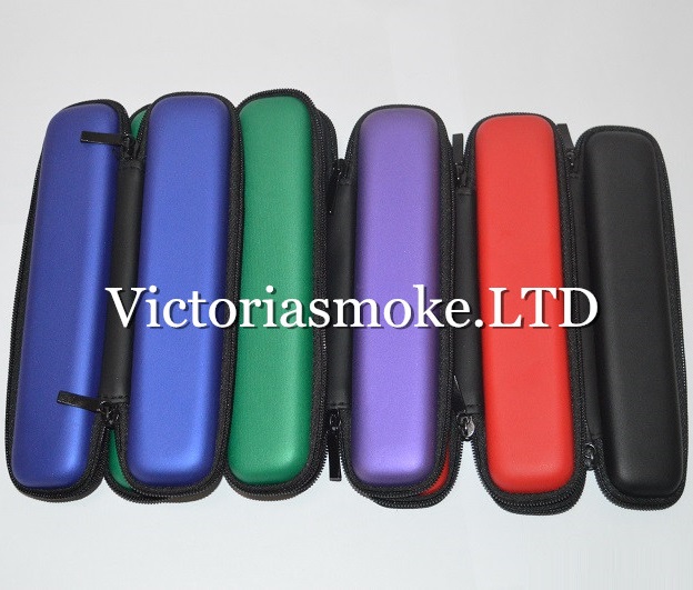 

2015 Newest Long Narrow Mini Zipper Case Ego Case E Cigarette E Cig Zipper Case Leather Bag For Ego Evod Ce4 Protank Ego Start Kit E Cigs