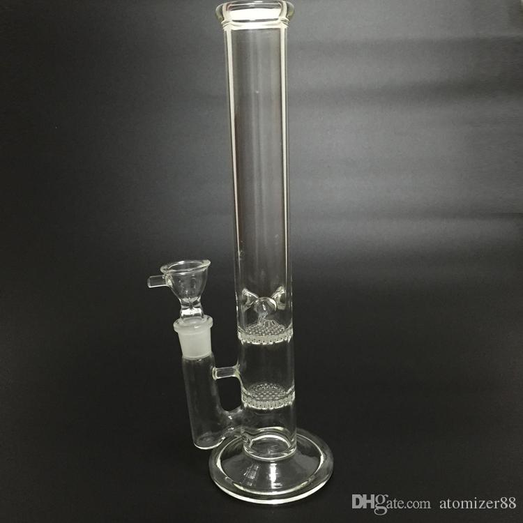 

Glass Bong beaker base water perc percolator Glass Water Pipe smoking glass bongs VapeThickness: 5mm height: 25cm Interface:18.8mm