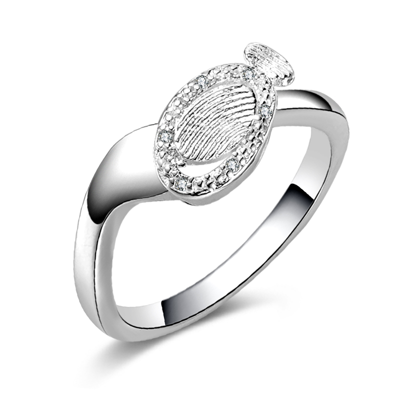 

Free Shipping New 925 Sterling Silver fashion jewelry propose with White Diamond With Pave zircon ring hot sell girl gift 1738