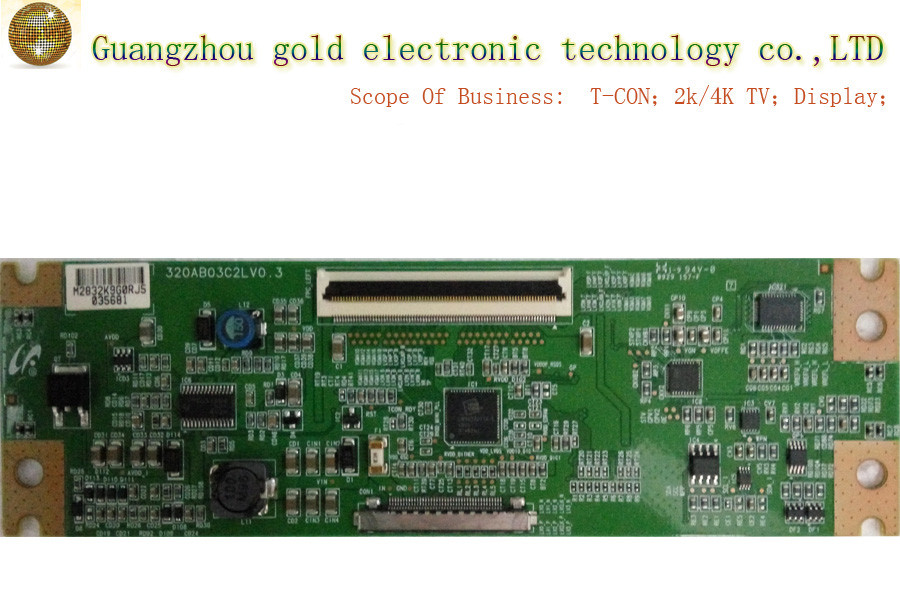

Samsung logic board 320AB03C2LV0.3 T-CON board CTRL board Flat TV Parts LCD LED TV Parts