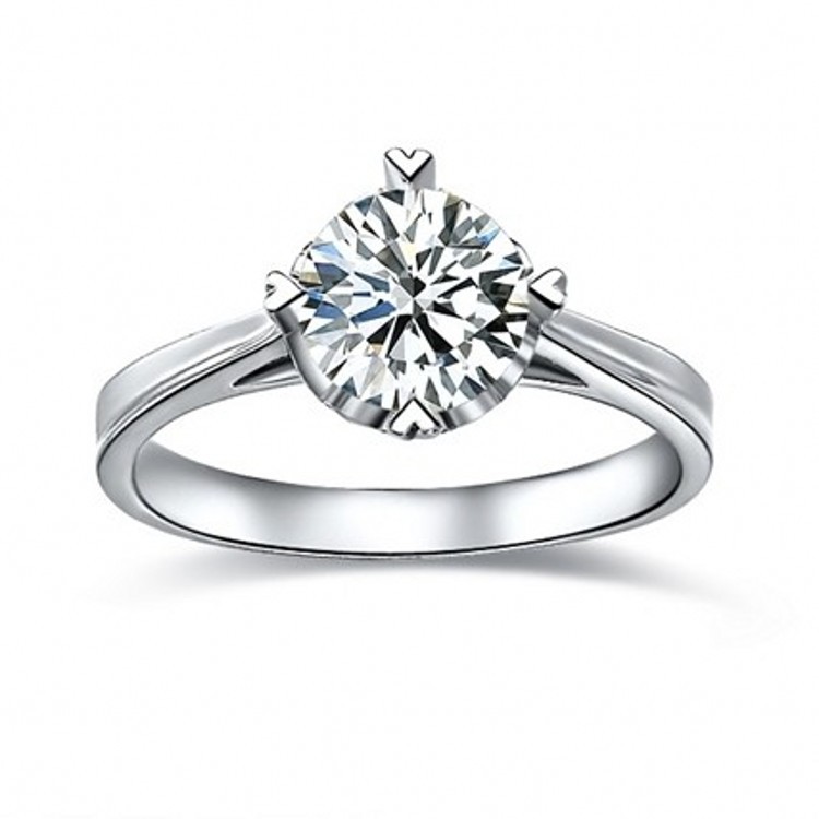 

925 Silver rings 2carat Princess Cut fine silver sona Simulated Diamond promise Engagement rings for women,14k white gold plated Ring