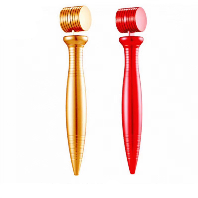 

480 pin Needles derma roller with titanium needle, metal handle Dermaroller Microneedle Roller with retail packing