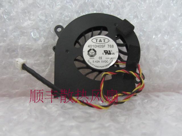 

The original T&T 4010H05F 768 5V 0.42A 4CM three notebook graphics card cooling fan