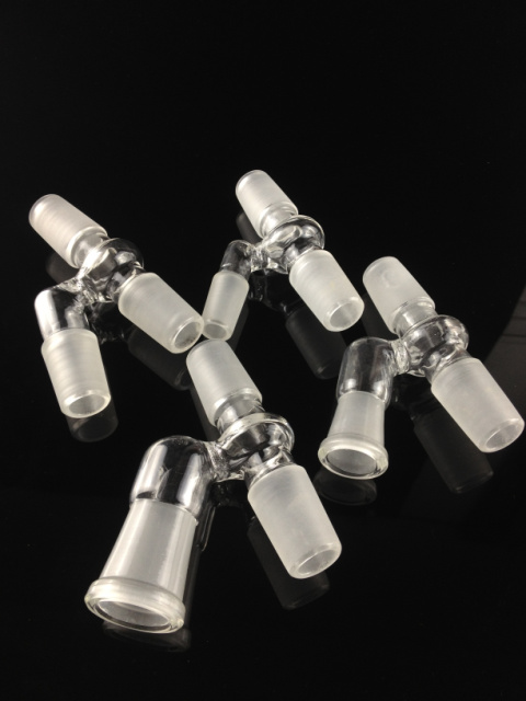 

Hookahs Angled Female Adapter including four designs 14mm&18mm two size and male joint design