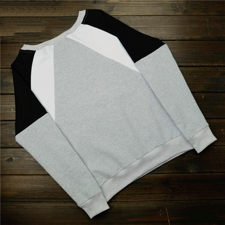 

2015 New Autumn Women Brand Hoodies Plus Size Ladies Cotton Polyester Casual Pullover Harajuku Sweatshirt sudaderas mujer FG1511, Gray
