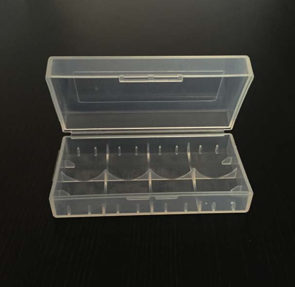 

18650 18350 battery portable plastic clear cases/Clear Battery Case for 18650 18350 Batteries DHL free shipping