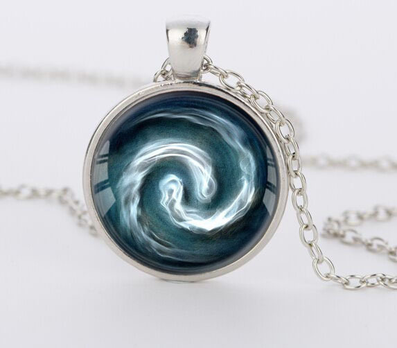 Wholesale-3 colors Avatar the Last Airbender Pendant Air Nomad Necklace Glass Cabochon Round Dome necklace bijouterie Movie Jewelry CN466