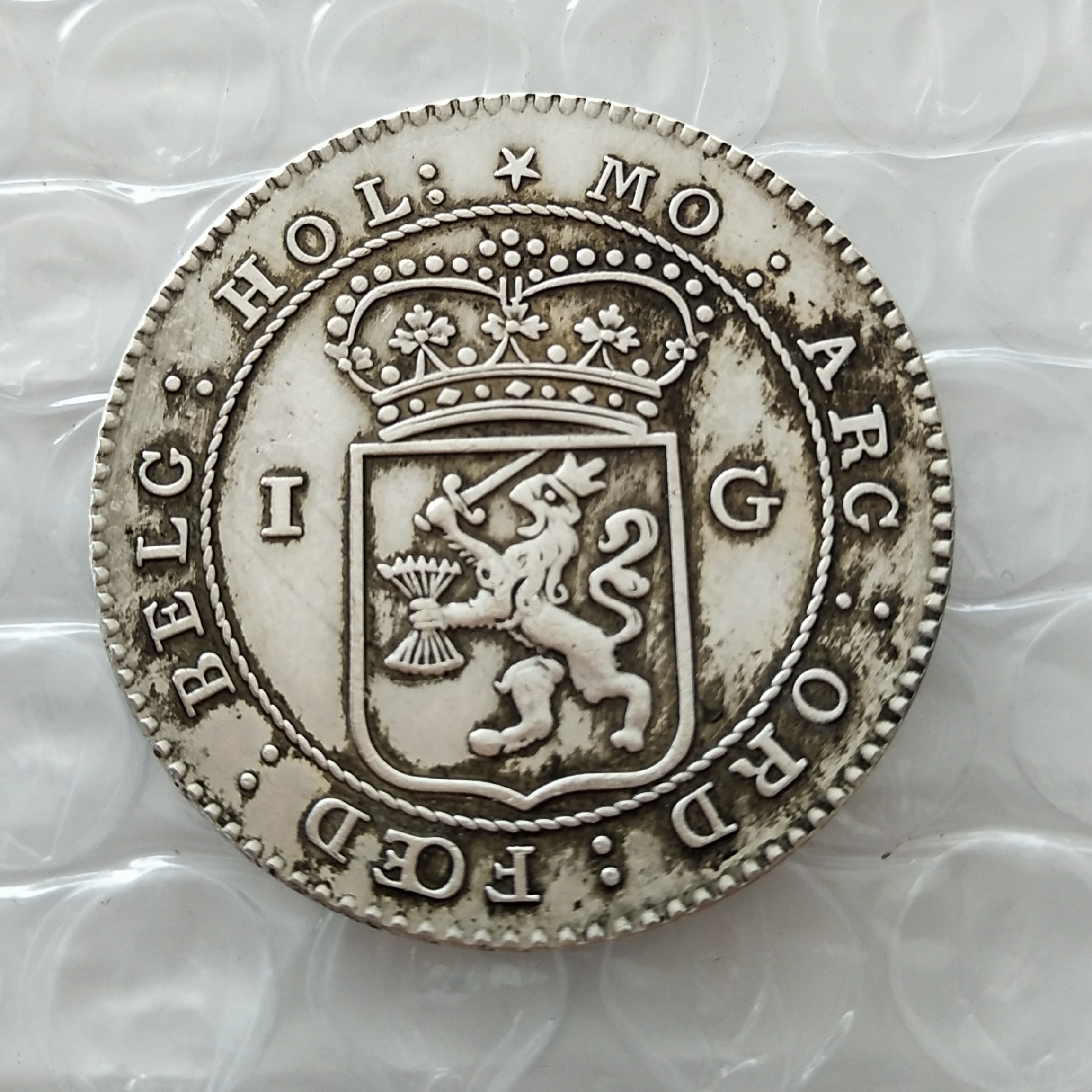 

1802 Netherlands East Indies 1 Gulden Copy Coin Whole Sale Free shipping