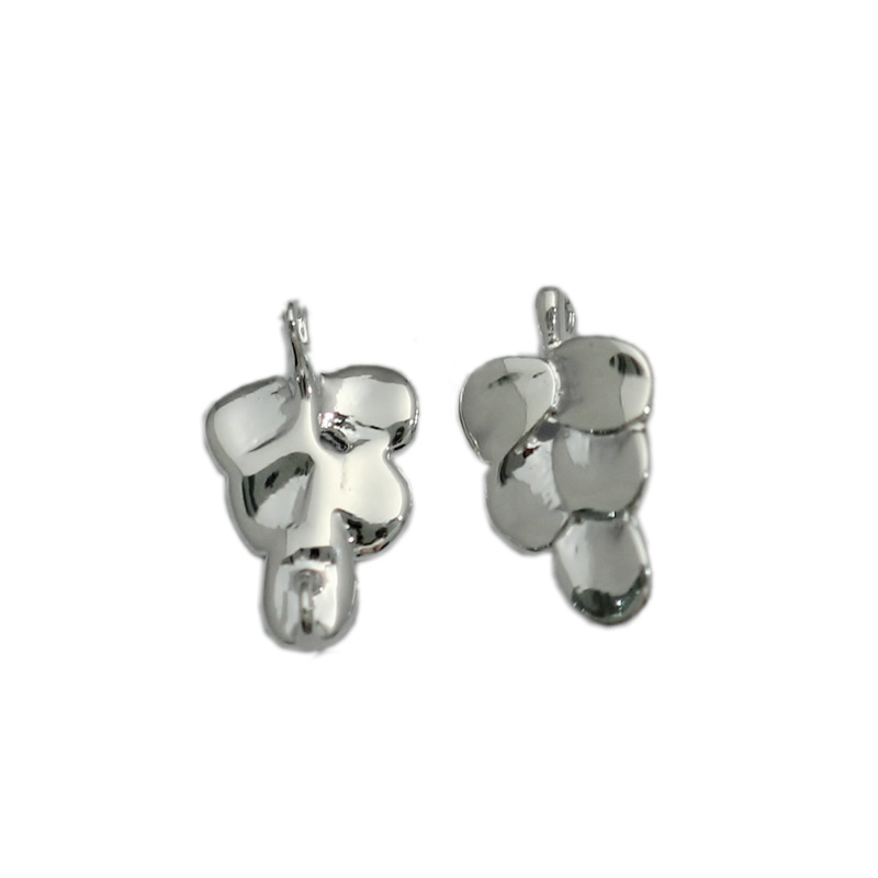 

Beadsnice leaf charm pendant connector handmade jewelry material earring findings necklace component nickel free lead free ID 27411