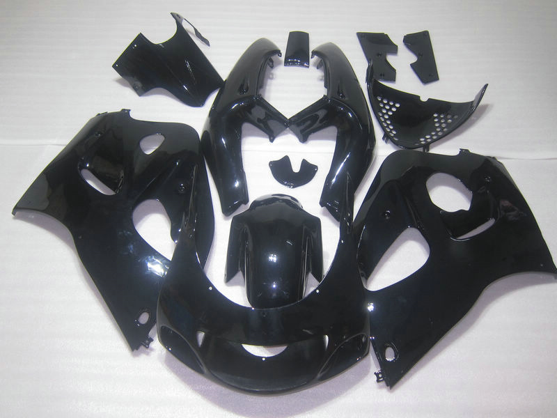 

High quality fairing kit for SUZUKI GSXR600 GSXR750 1996-2000 GSX-R600/750 96 97 98 99 00 all glossy black plastic fairings set GB23, Same as picture