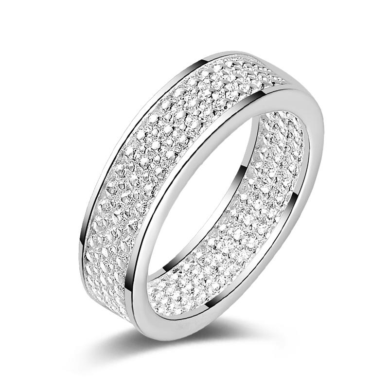 

Free Shipping New 925 Sterling Silver fashion jewelry Trend Men hollow net width ring hot sell girl gift 1487
