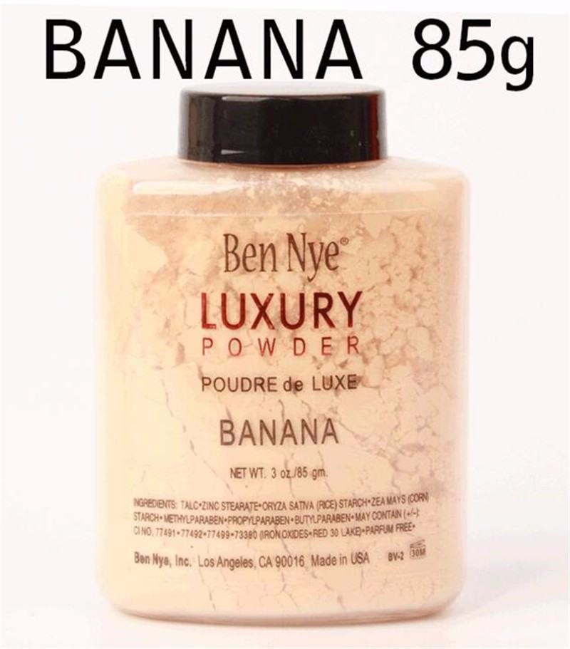 

Ben Nye LUXURY POWDER POUDER de LUXE Banana Loose makeup powder 3oz/85g 120pcs, Customize