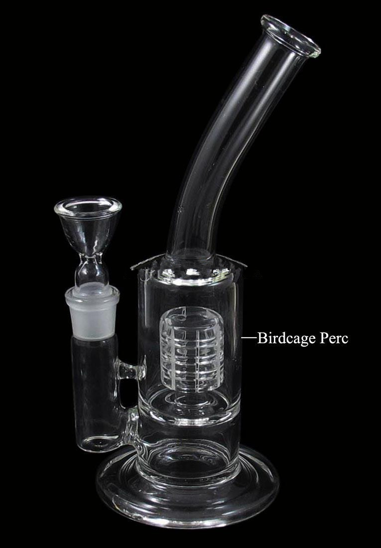

Water pipes Cheap glass pipes factory sale glass water smoking color pipe with birdcage percolator two functions water pipes