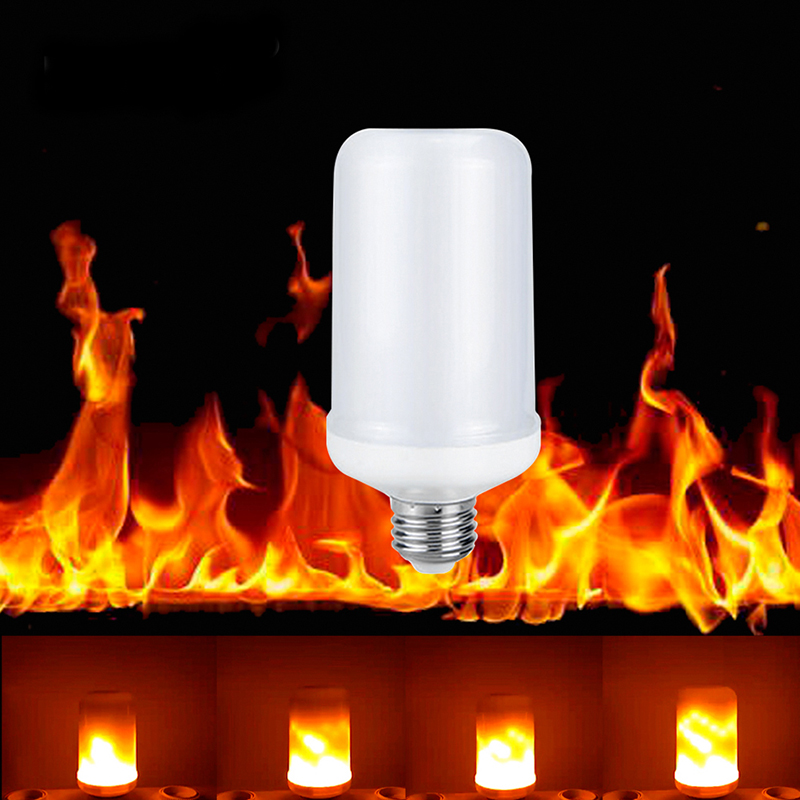 Flammeneffekt LED Glühbirne Flackern Feuer Emulation Bar Home Party Decor Lampe
