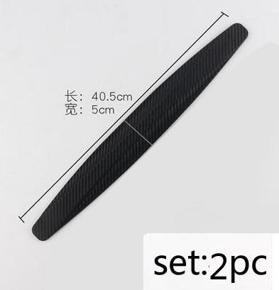 

2pcs/set Car Anti-collision Strip Bumper Protector Car Crash Bar Anti-rub Bar Retail Bumper Crash Styling Mouldings