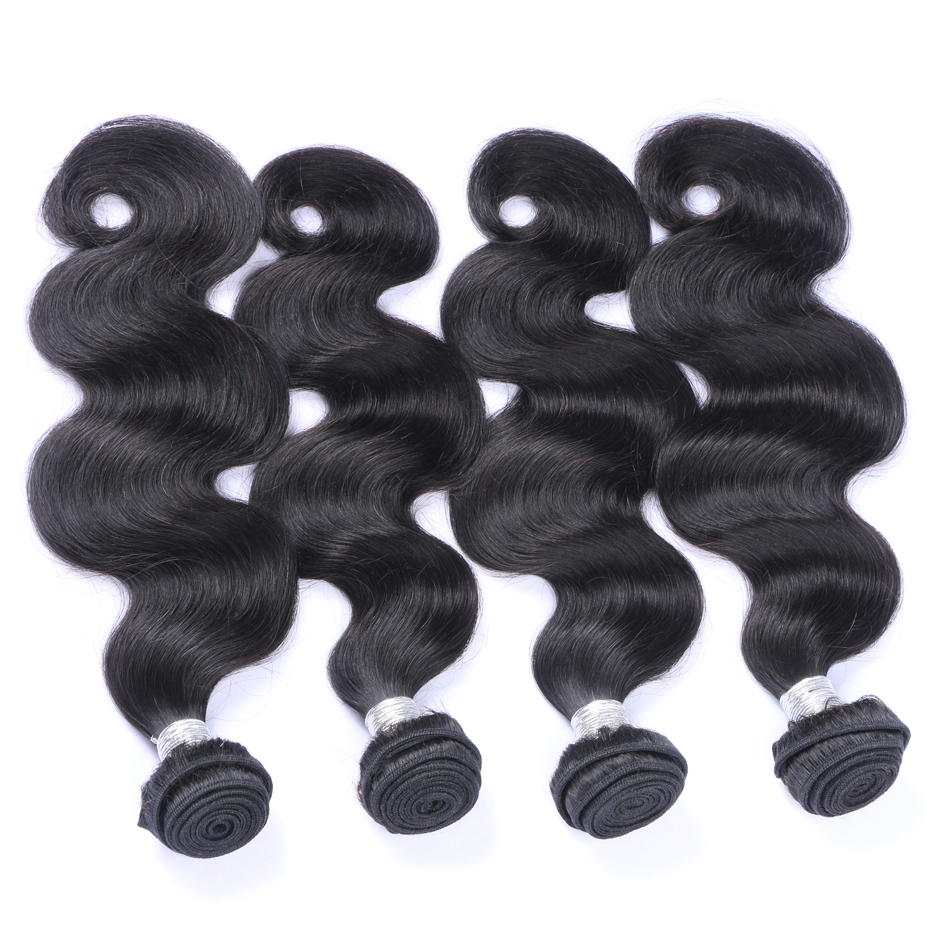 

9A Brazillian Body Wave Unprocessed Virgin Human Hair Extensions Wet And Wavy Brazilian Hair Weave 3/4/5 Bundles