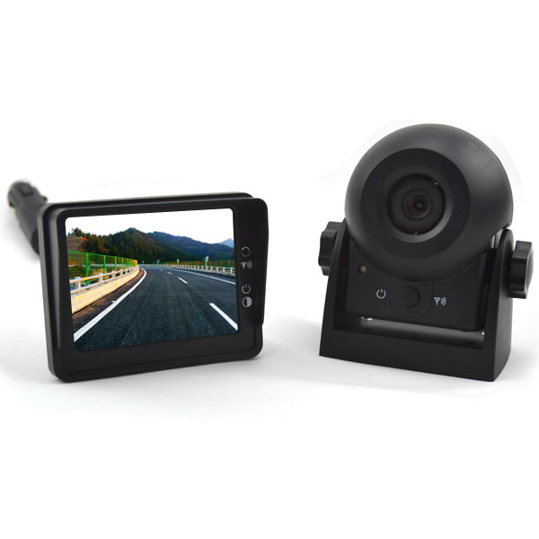 Digital Wireless Magnetic Battery Operated Portable Car Rear View Hitch Camera Kit For Caravan/Trailer Free Shipping-image-210620999
