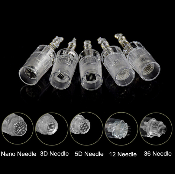 

MYM 12 Needle/36 Needle/5D Needle/3D Needle/Nano Needle Cartridge tip bayonet coupling Needle Cartridge For Electric derma pen