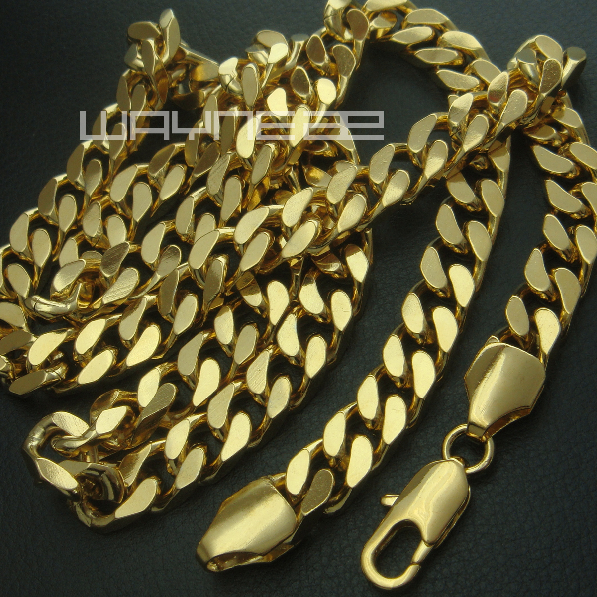 

Men's 18K 18CT Yellow Gold Filled 60cm Lenght Curb Chain Necklace N251