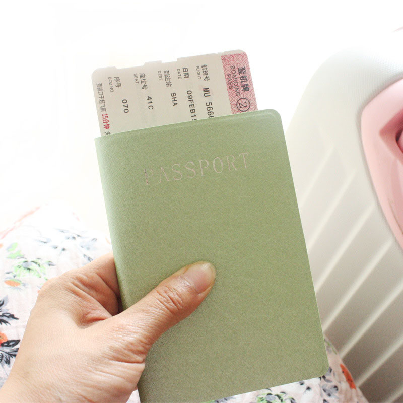 

Passport Wallets Card Holders holder Cover Case Protector PU Leather Travel purse wallet bag free shipping, Brown;gray