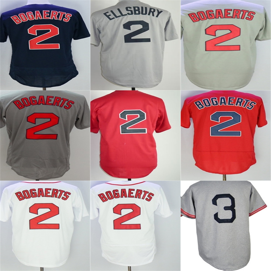 Custom Mens Womens Kids Toddlers Boston Xander Jersey Bogaerts Jacoby Ellsbury Sandy Leon Blue Grey White Beige Cool/Flex Base Baseball Jerseys