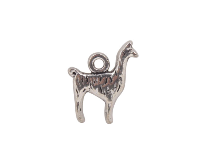 

20 PCS Fashion Antiqued Silver metal cute Alpaca Charms #92256, Bronze;silver