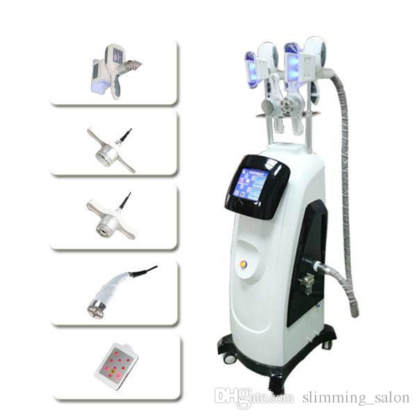 New model Cryolipolysis Machine 5 IN 1 Double Handle Multifunction Fat Freeze Slimming CE Certification DHL