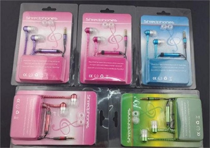 With plastic retail package