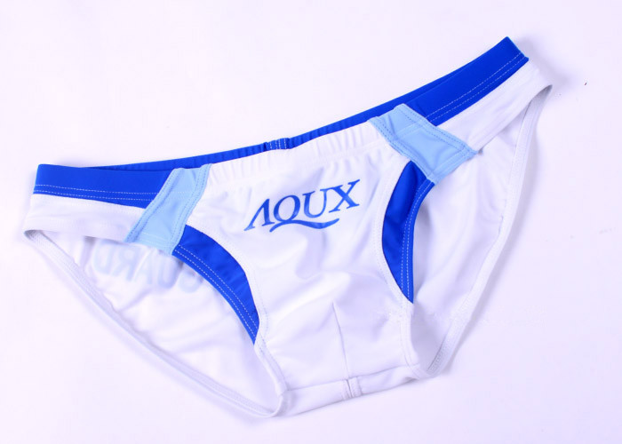 

#AQ33 men summer fashion Aqux sexy men's ultra-low-waist tight quick dry beachwear spa bathing swimwear swimming briefs, Royal blue