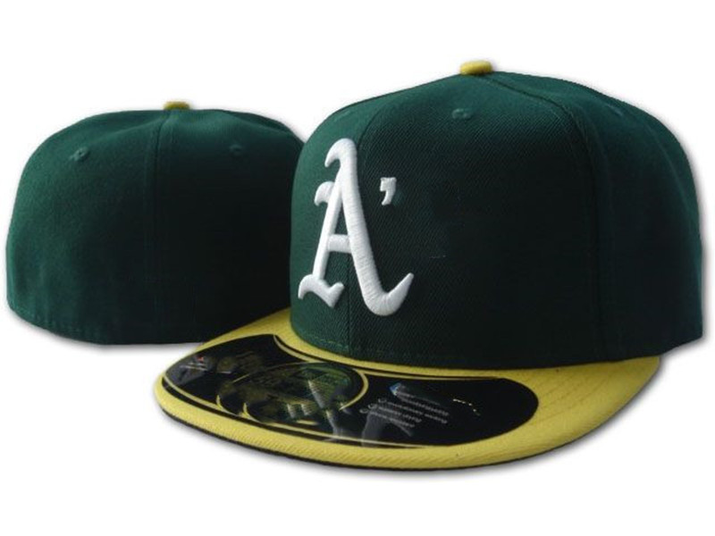 

good quality Sport Oakland Cap Team Basketball Snapback Fitted caps Baseball Football Hat, Blue;gray