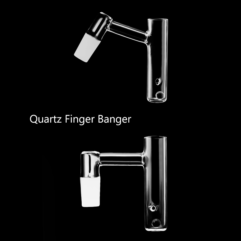 

Smoking Accessories Quartz Finger Banger With 1 pcs 6mm Terp Pearl Male Female Frosted Joints Suit For Glass Water Bongs