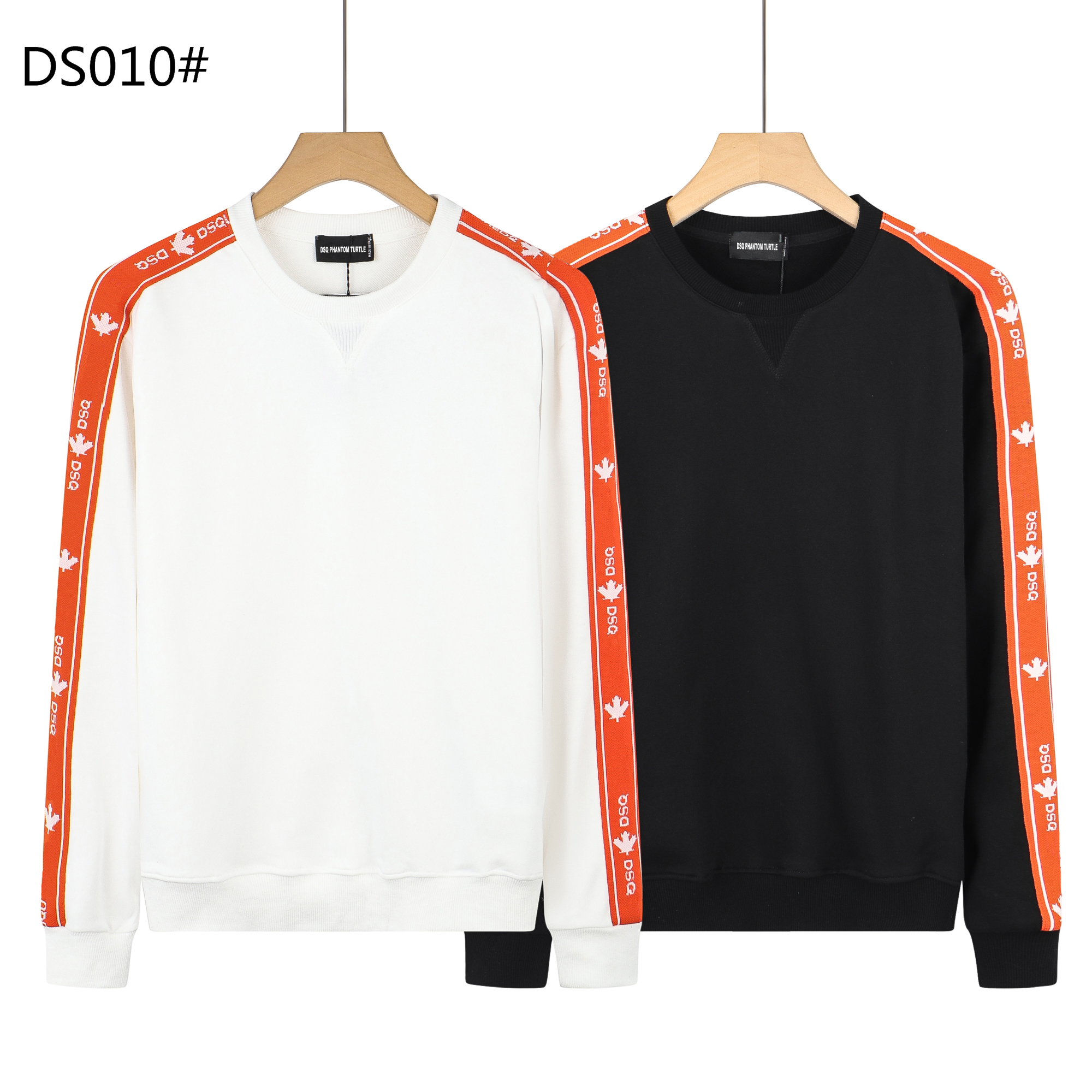 

DSQ PHANTOM TURTLE Brand Hoody New Mens Designer Hoodies Italy fashion Sweatshirts Autumn Print Hoodie Male Top Quality 100% Cotton Tops 5819, White